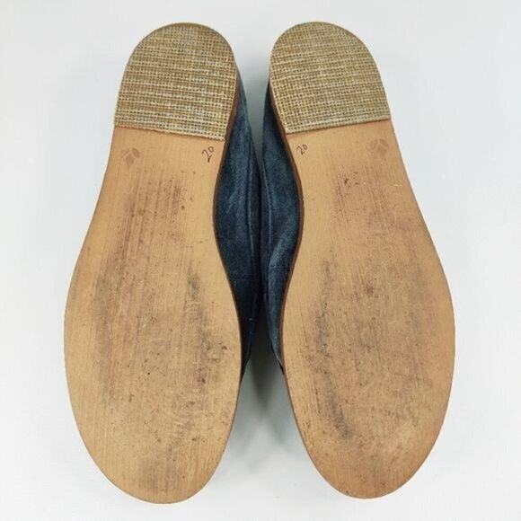 Reef gray blue suede fringe loafers size 9 - Picture 5 of 6